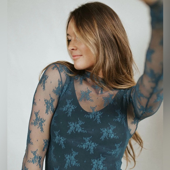 Free People Lady Lux Layering Top | Night Swim |XS - Picture 8 of 12